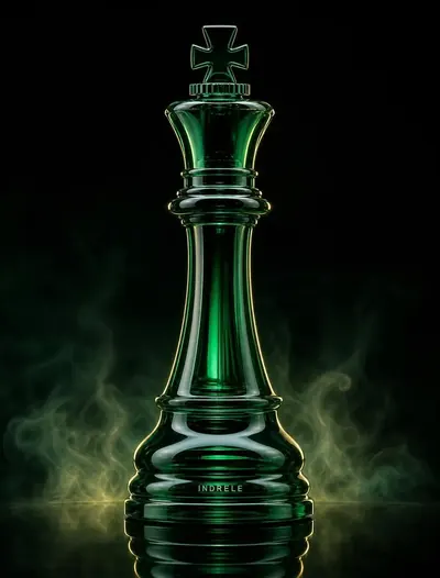 Verdant parfum bottle by Indrele