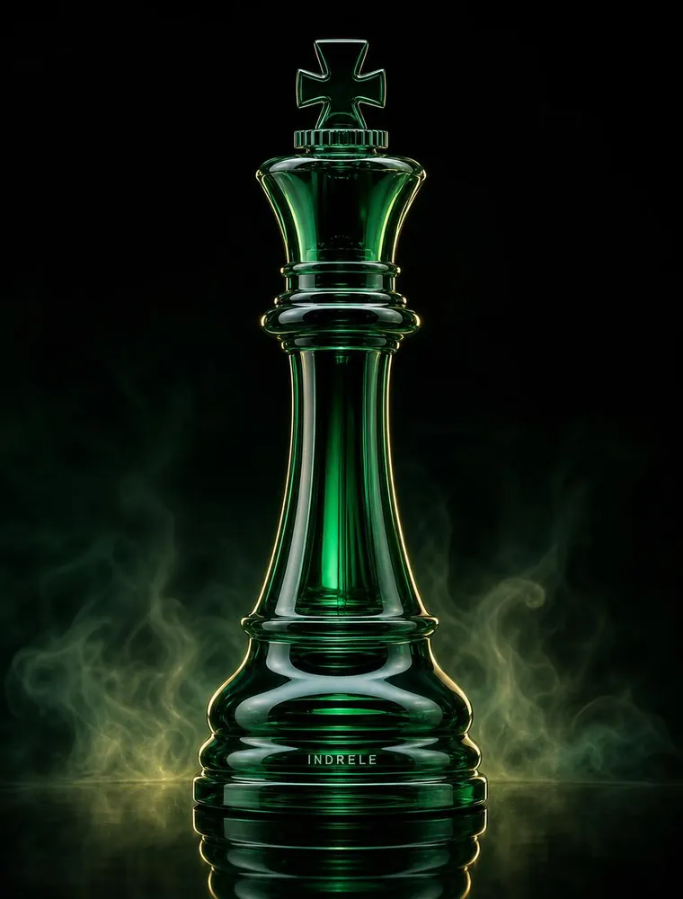 Verdant parfum bottle by Indrele